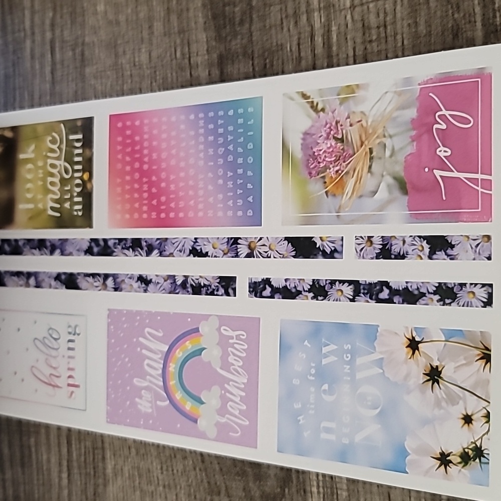 NWT Happy Planner Spring Sticker Book - Picture 6 of 17
